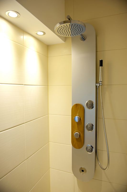 Upgraded Shower System